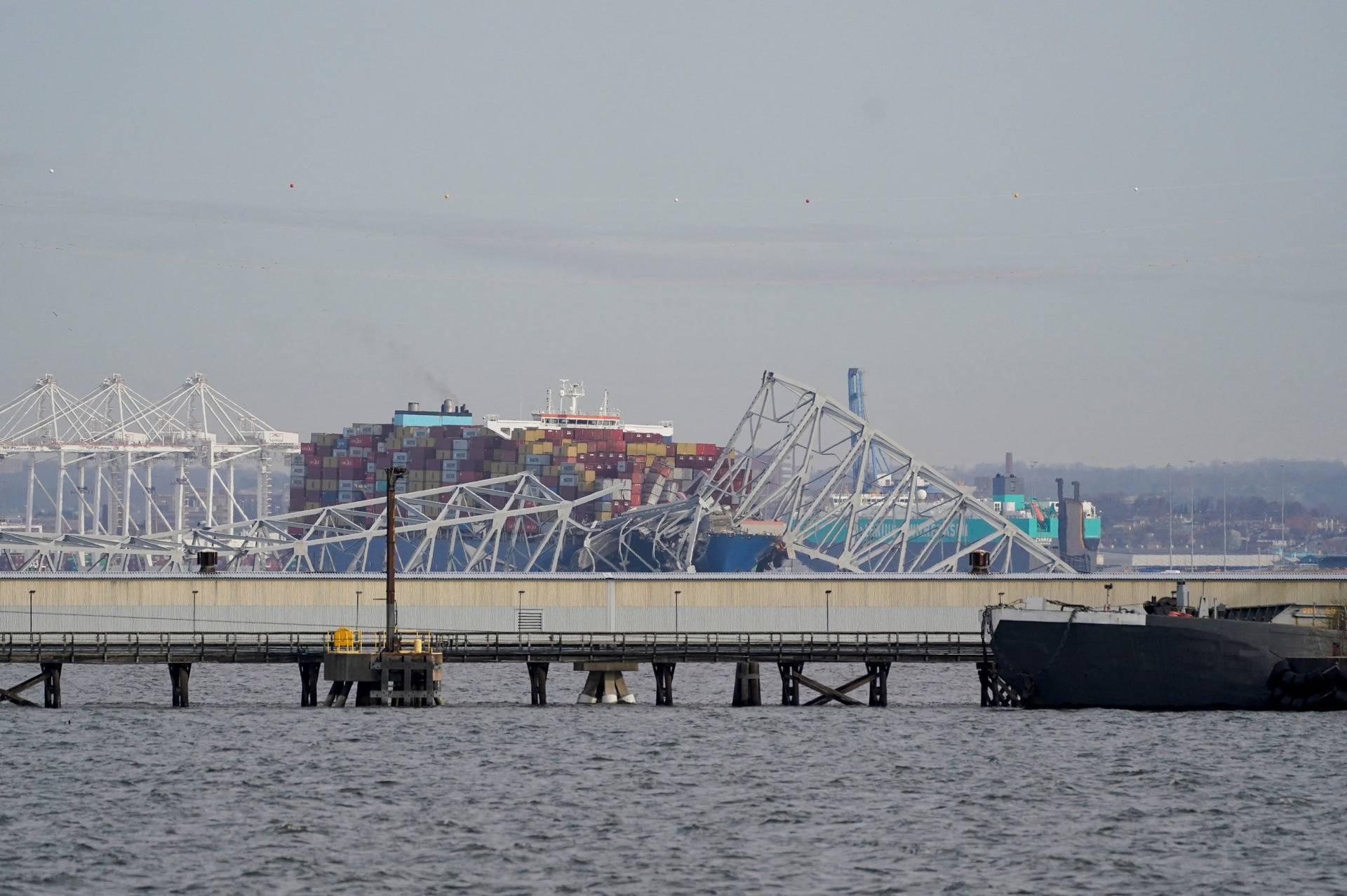 Francis Scott Key Bridge collapse in Baltimore