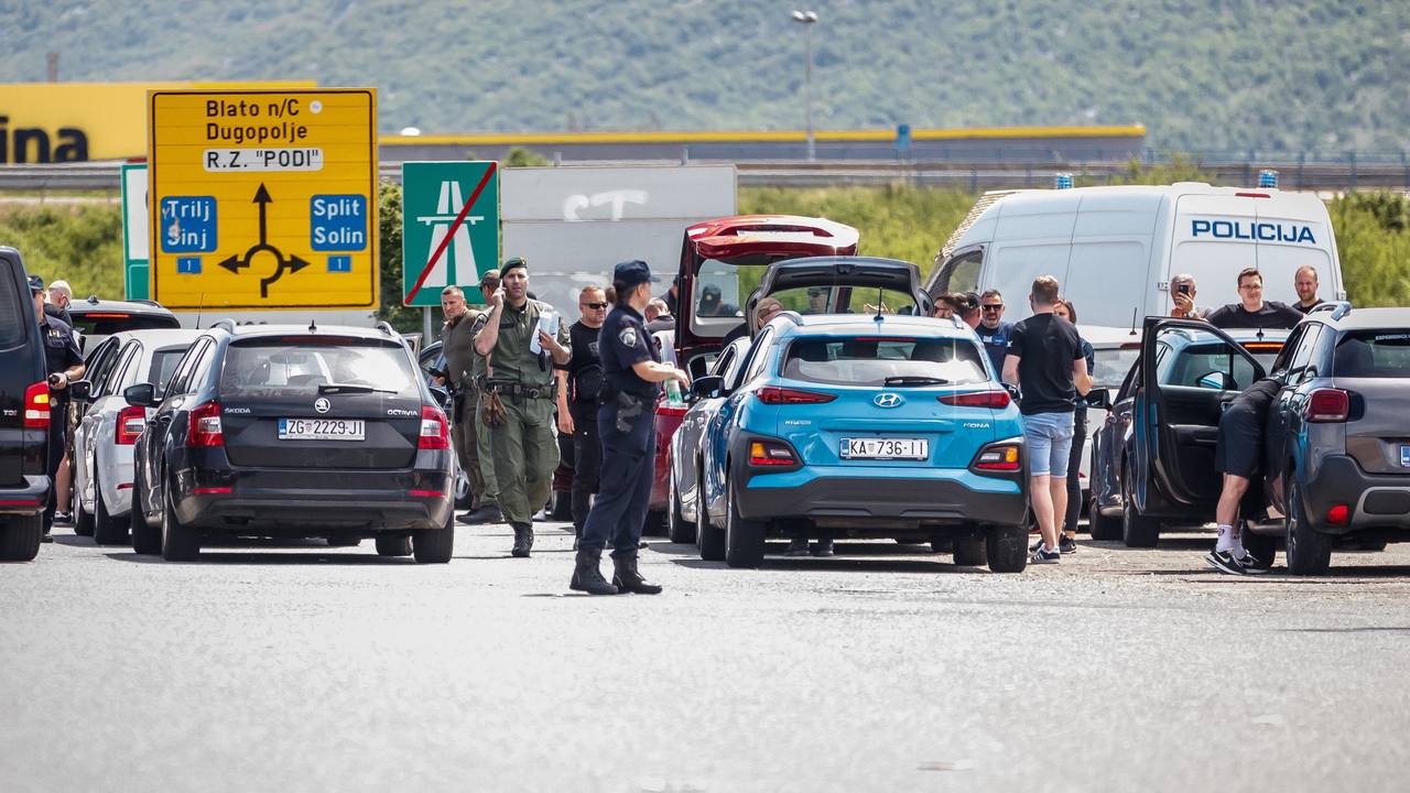 FOTO Žestoke policijske kontrole na naplatnima pri ulasku u Split