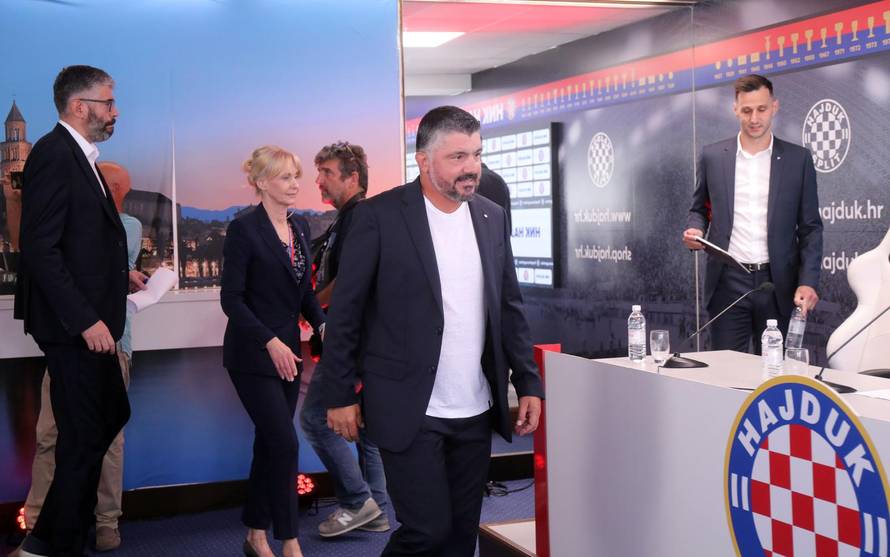 Split: Službeno predstavljen novi trener Hajduka Gennaro Gattuso