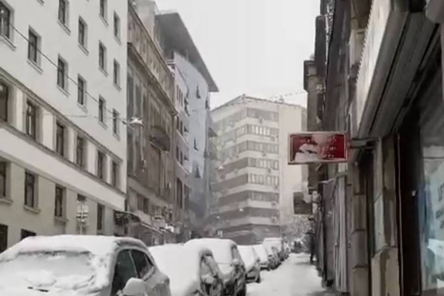 Napadao snijeg u Beogradu