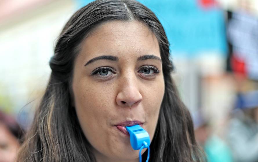 Velika fotogalerija: Prosvjed 'Hrvatska mora bolje'  na Trgu