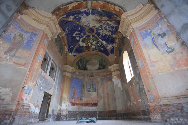 Žažina: Obilazak obnove crkve sv. Nikole i Vida