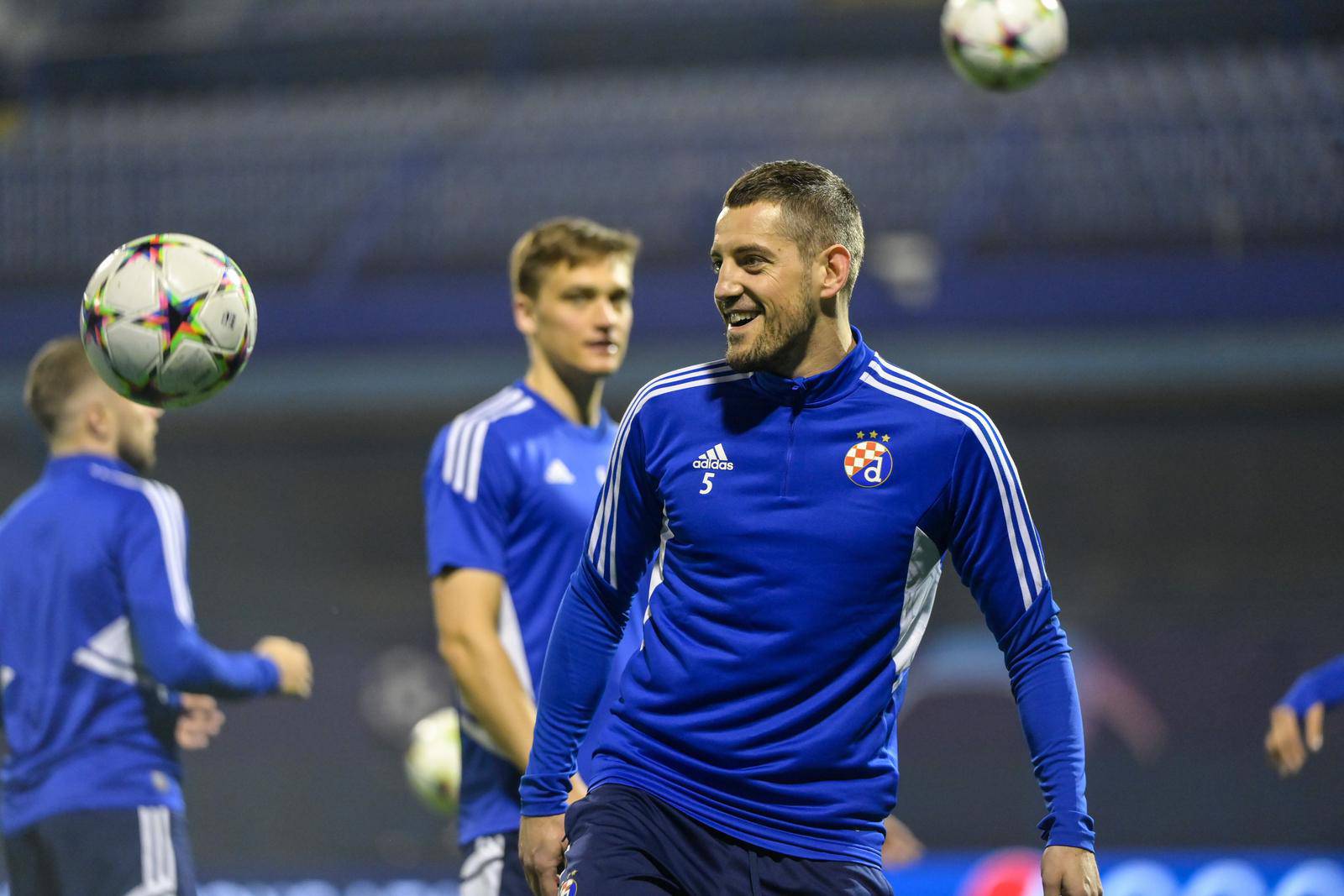 Zagreb: Dinamo odradio večernji trening uoči sutrašnje utakmice protiv Salzburga