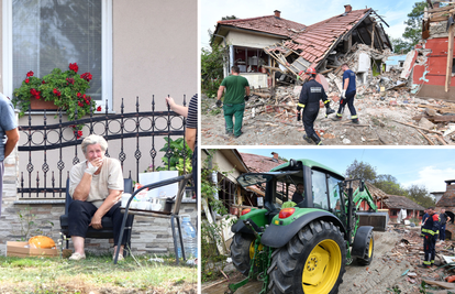 VIDEO Strašna eksplozija u kući u Đelekovcu: 'Kao da je bomba, skočila sam da spasim unuke'
