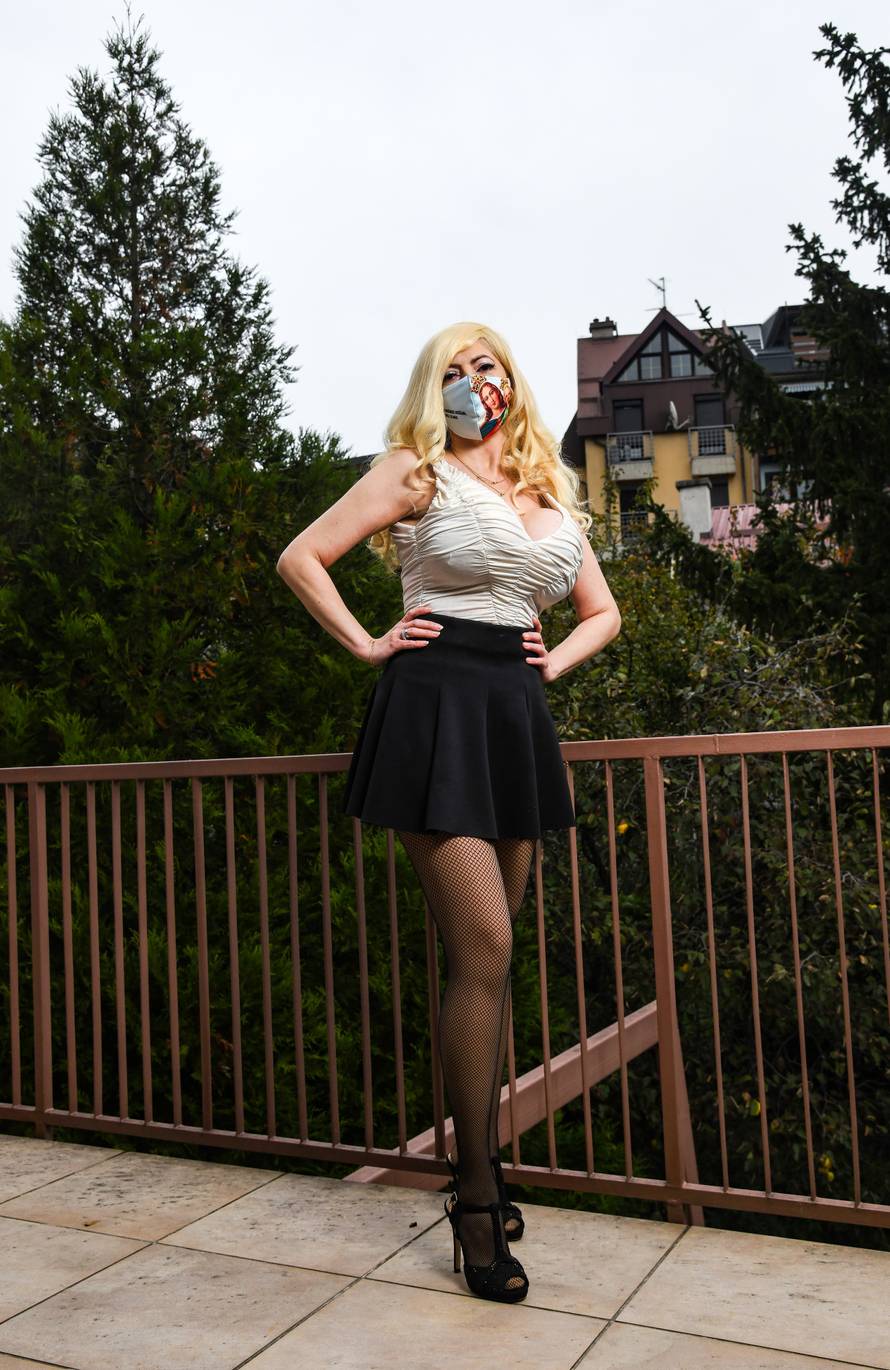 Otkrivamo tko je žena koja je intrigantnom maskom potpuno uzburkala misli Zagrepčana...