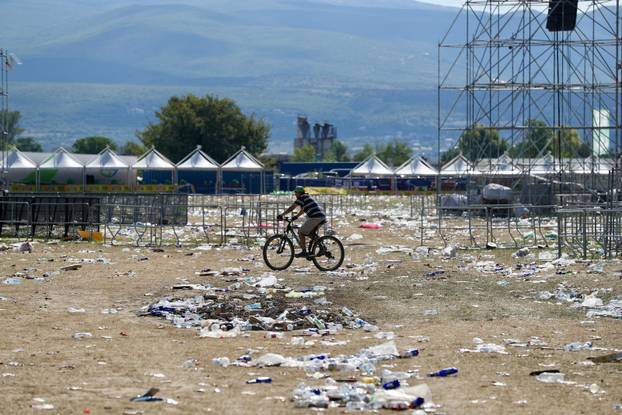 Jutro nakon koncerta Marka Perkovića Thompsona na sinjskom hipodromu