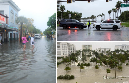 Kaotične scene s Floride: Ulice i kuće potpuno potopljene, brodovi plutaju gradovima...