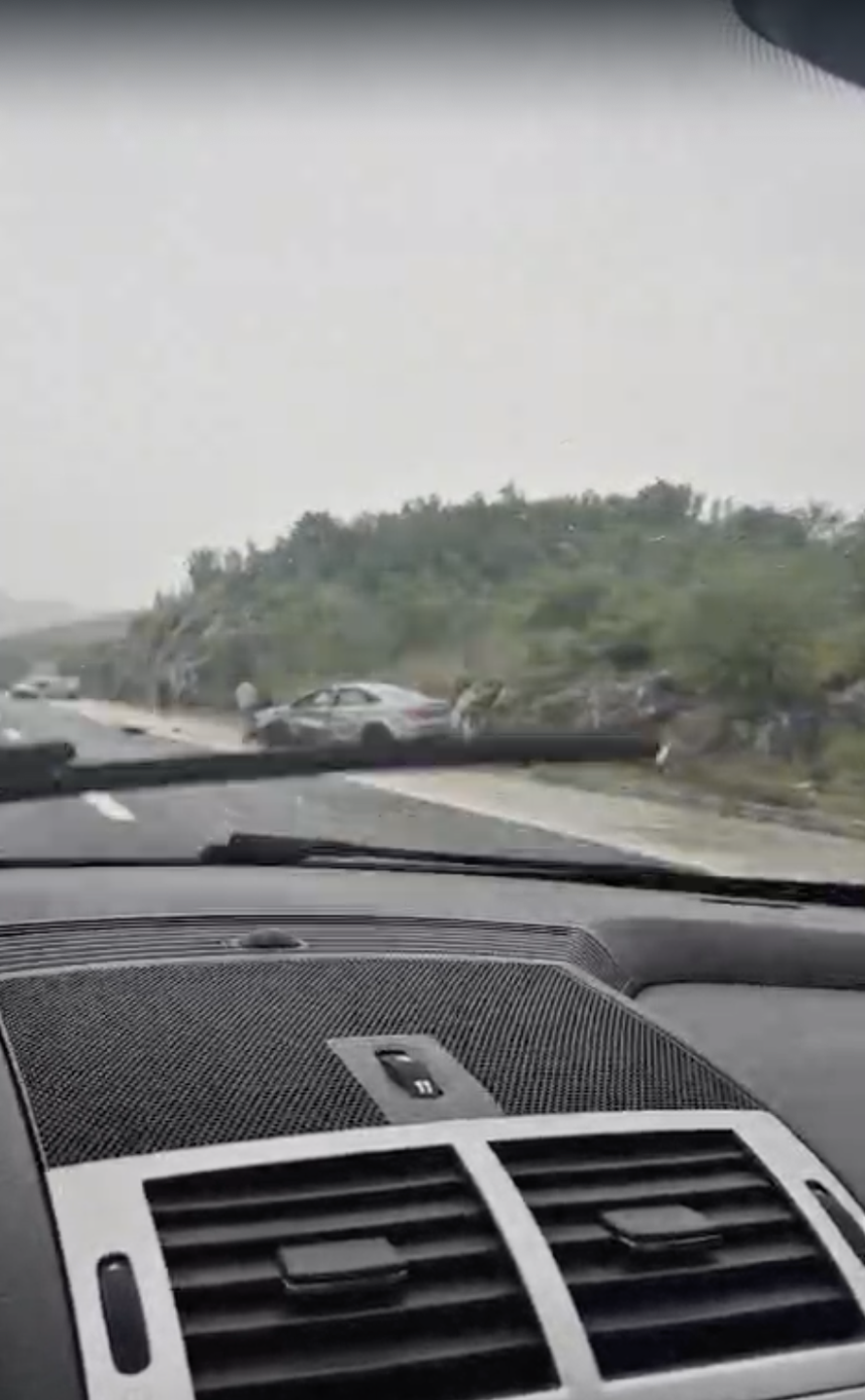 VIDEO Kaos na A1: Sudarila se četiri automobila kod čvora Bisko, troje ljudi ozlijeđeno