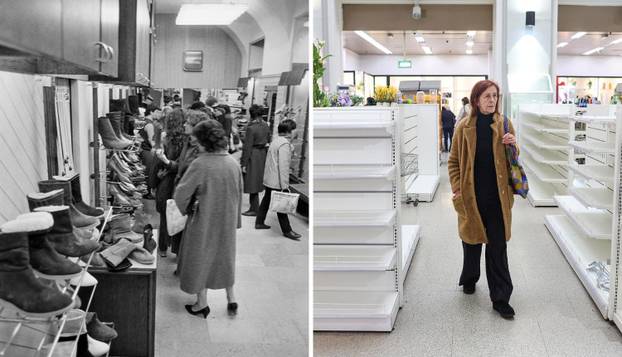 FOTO Pogledajte kako se nekada kupovalo u Nami, a kako to izgleda danas