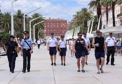 FOTO Policajci iz Poljske, Češke, Italije i Francuske  u Splitu: Na raspolaganju svojim građanima