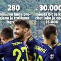 Pobjeda od 20 mil. kn! Dinamo zaradom može graditi stadion