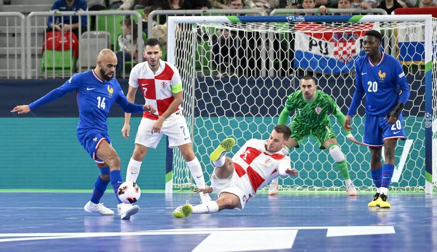 Ljubljana: Francuska - Hrvatska u borbi za broncu
