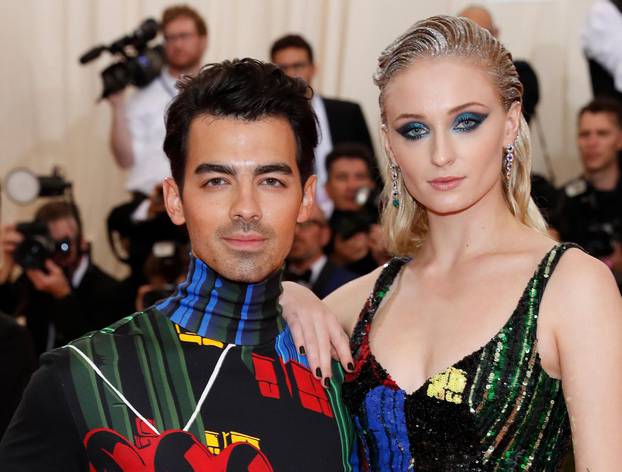 Metropolitan Museum of Art Costume Institute Gala - Met Gala - Camp: Notes on Fashion- Arrivals - New York City, U.S. â May 6, 2019 - Joe Jonas and Sophie Turner