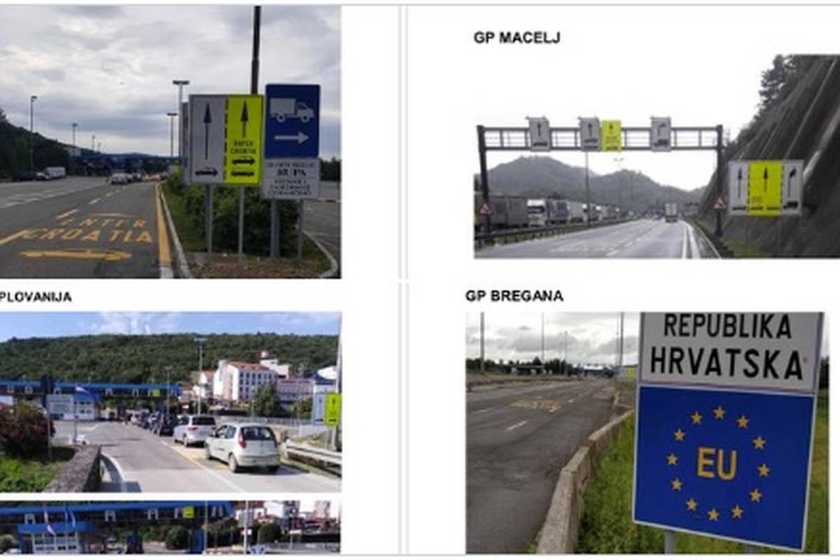 Stranci koji su se najavili dobili su posebne trake na granicama