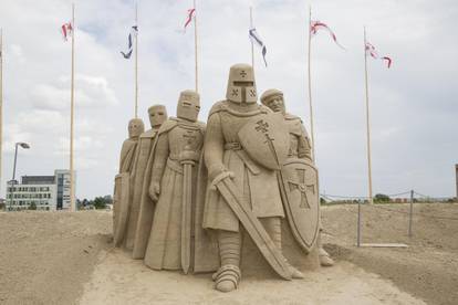 Sand Sculpture Exhibition in Latvia