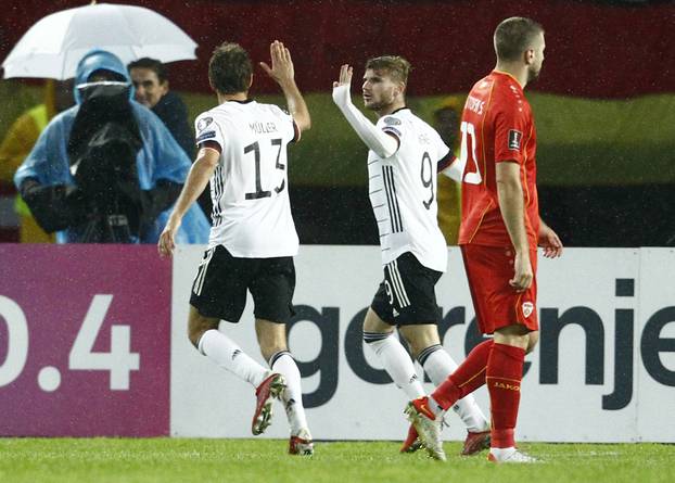 World Cup - UEFA Qualifiers - Group J - North Macedonia v Germany