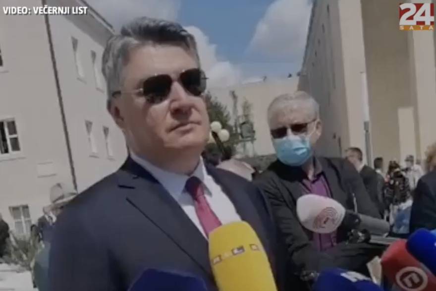 Milanović izvrijeđao novinara u Splitu