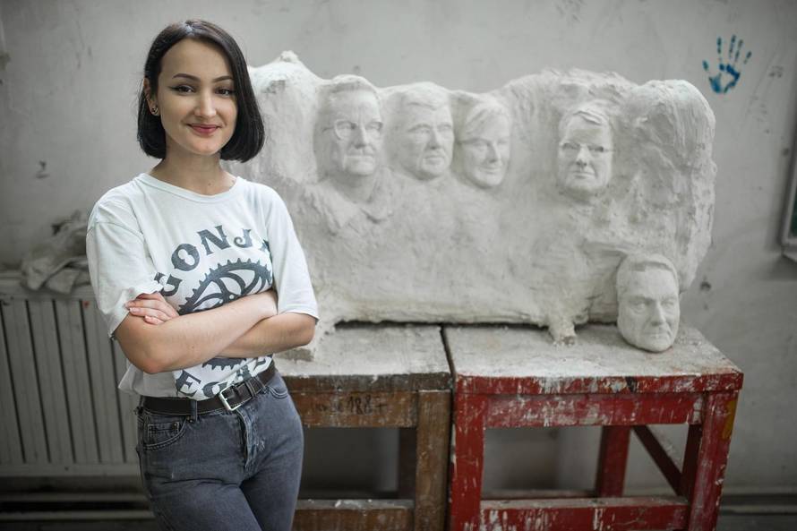 Dora (18) napravila je Mount Rushmore na hrvatski način...
