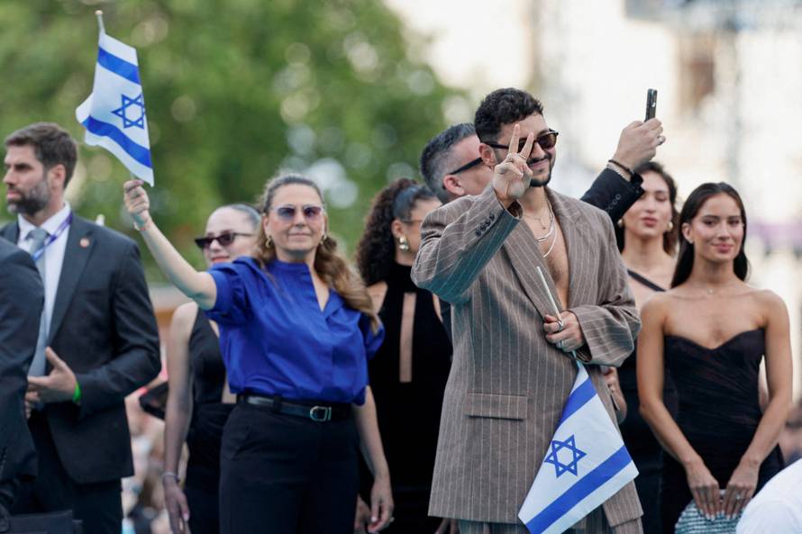 Eurovision Song Contest's 'Turquoise Carpet' event in Vienna