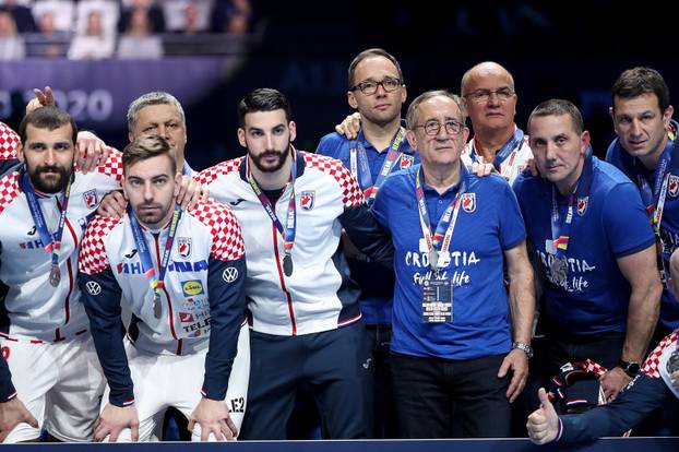 Stockholm: Rukometaši Hrvatske nakon borbe u finalu okrunjeni srebrnim medaljama