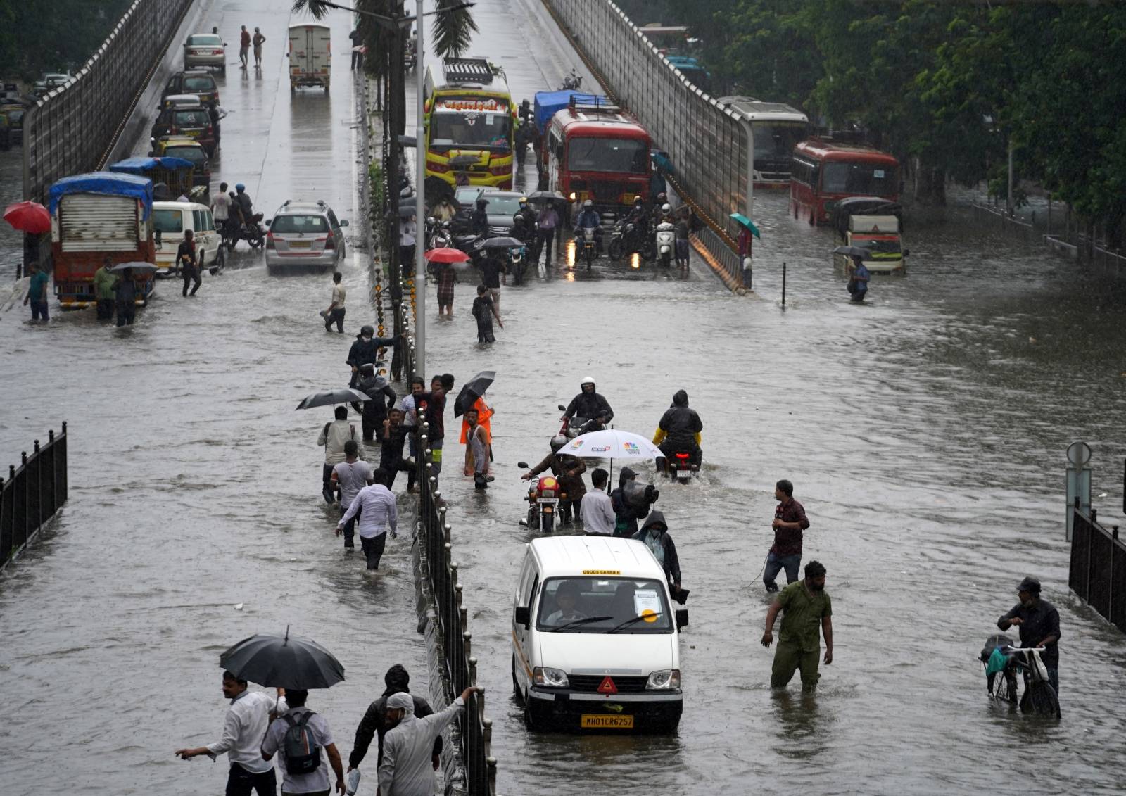 Heavy rains in Mumbai