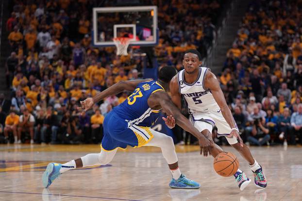 NBA: Playoffs-Sacramento Kings at Golden State Warriors