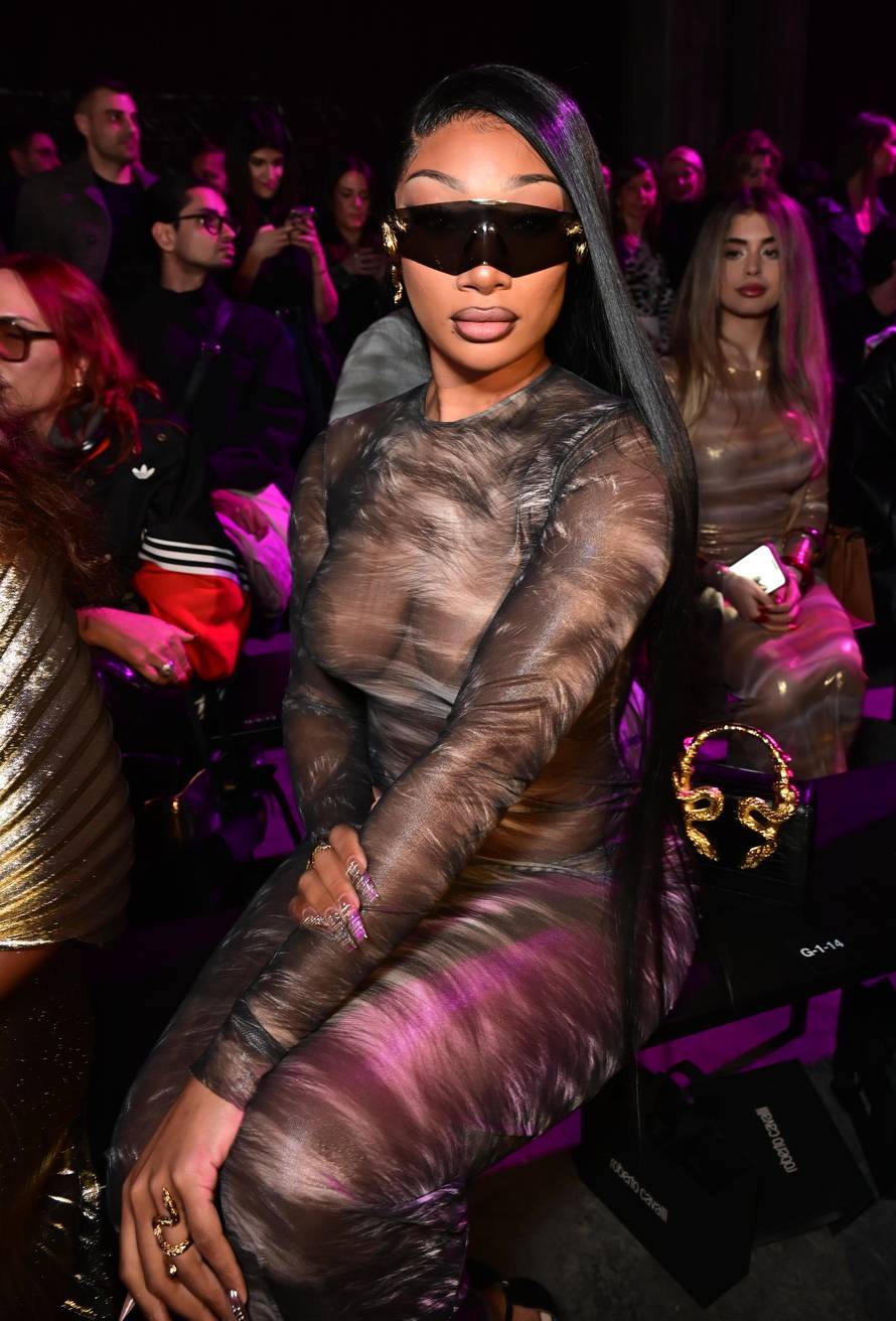 Milano Fashion Week - Women F/W 26-27Roberto Cavalli Fashion ShowFront RowMilan, Italy