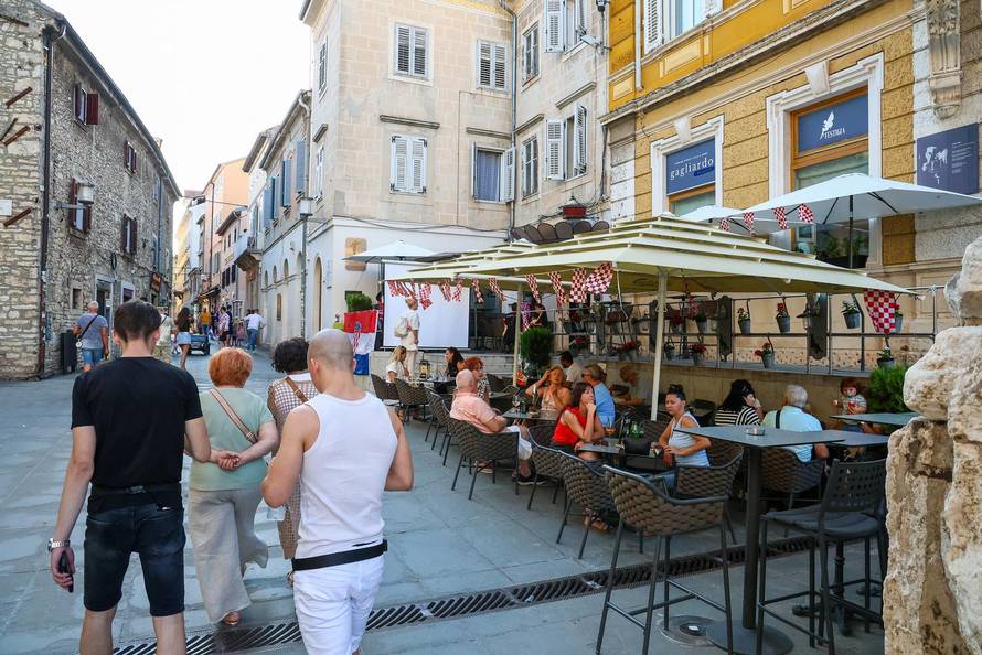 Pula je spremna za početak utakmice 