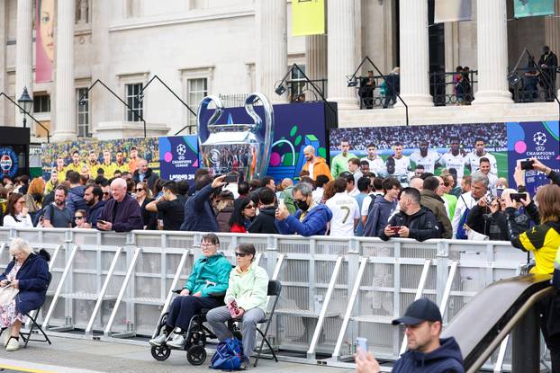 Atmosfera u Londonu uoči finala UEFA Lige prvaka između Real Madrida i Borussie Dortmund