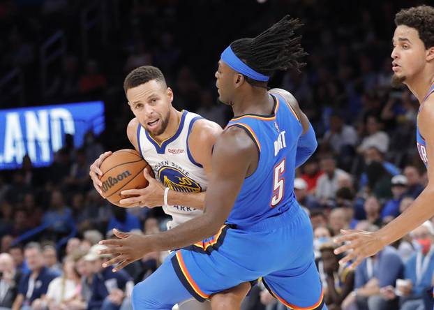 NBA: Golden State Warriors at Oklahoma City Thunder