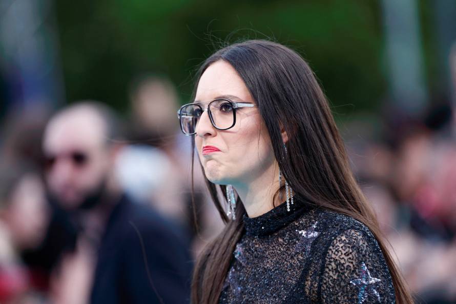 Eurovision Song Contest's 'Turquoise Carpet' event in Vienna