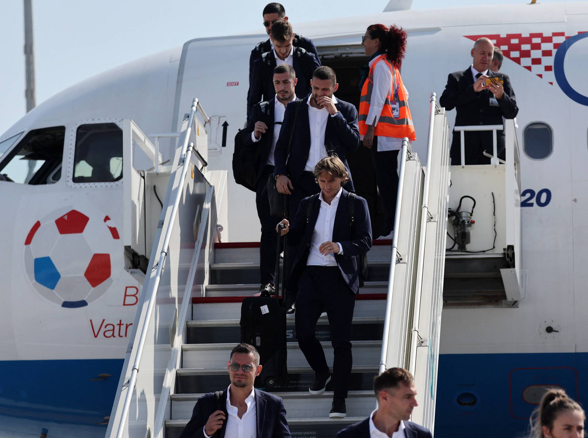 FIFA World Cup Qatar 2022 Arrival - Croatia team arrives in Doha