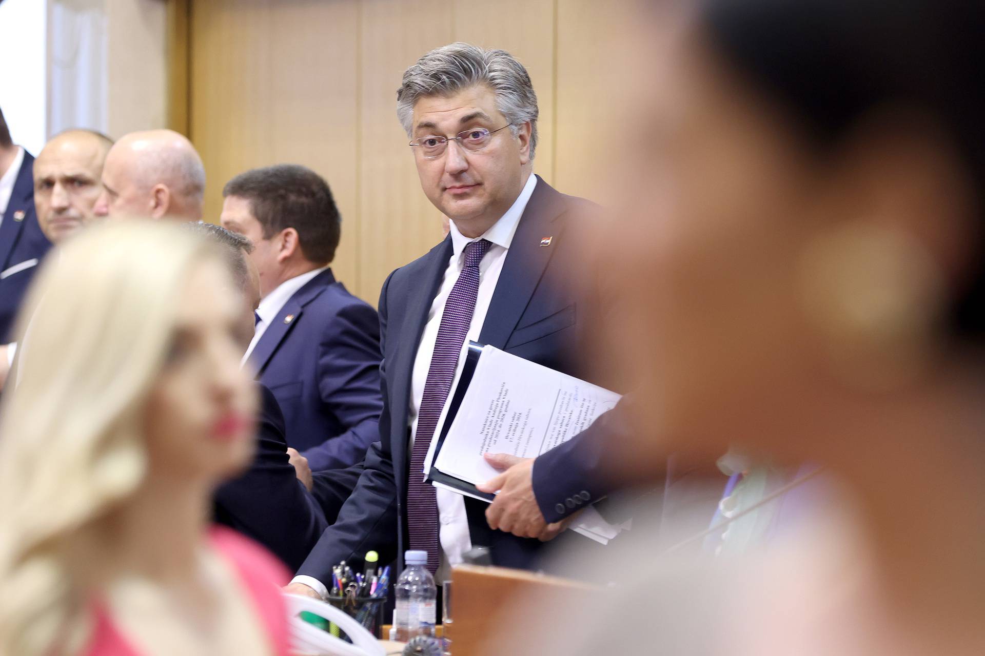 Zagreb: Andrej Plenkovic predstavlja Saboru novu Vladu