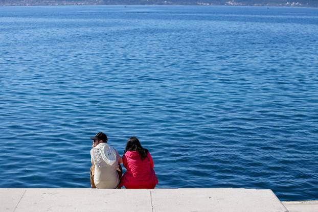 Lijepo i sunčano vrijeme u Zadru