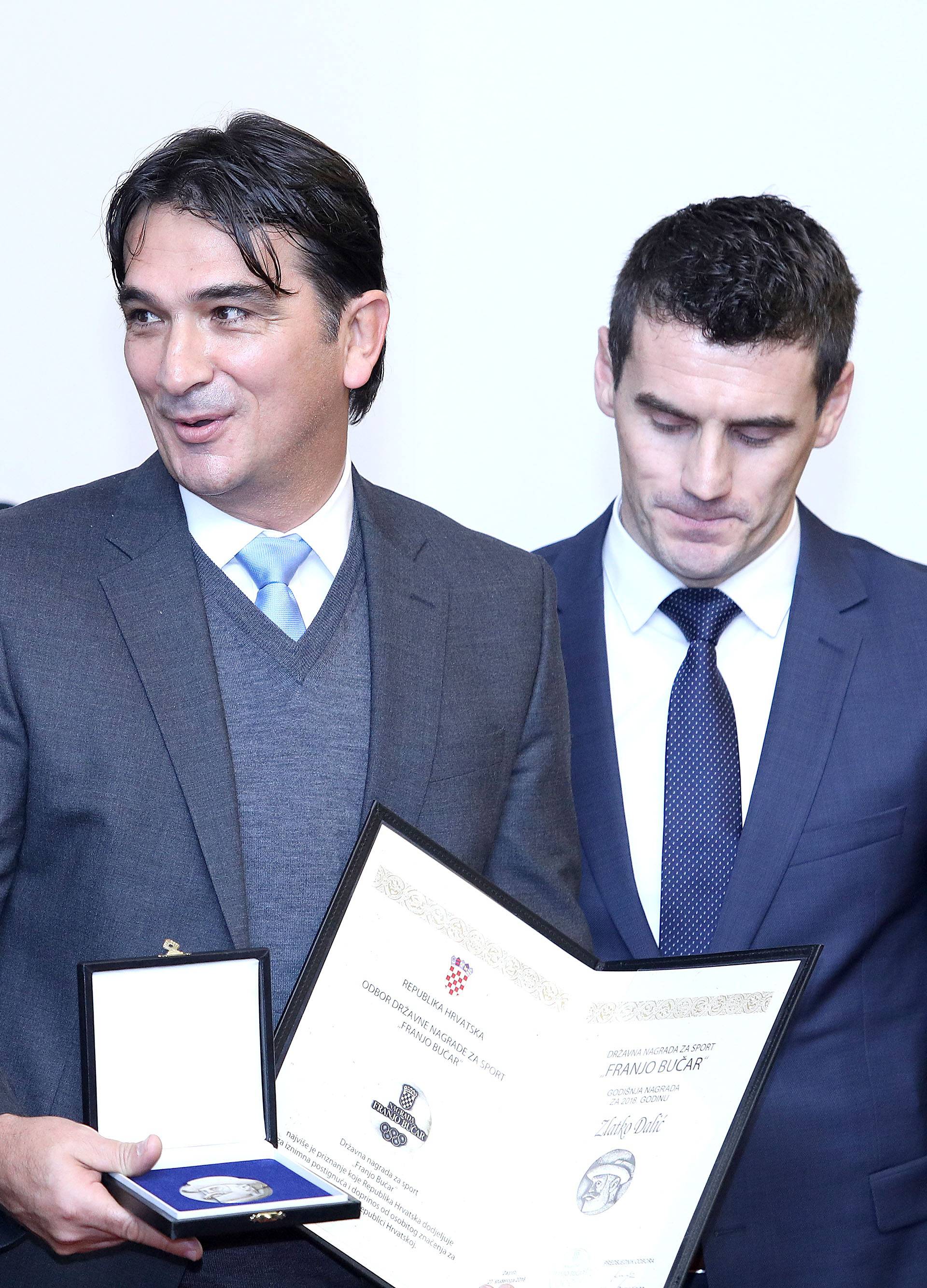 Zagreb: Dodijeljene drÅ¾avne nagrade za sport Franjo BuÄar