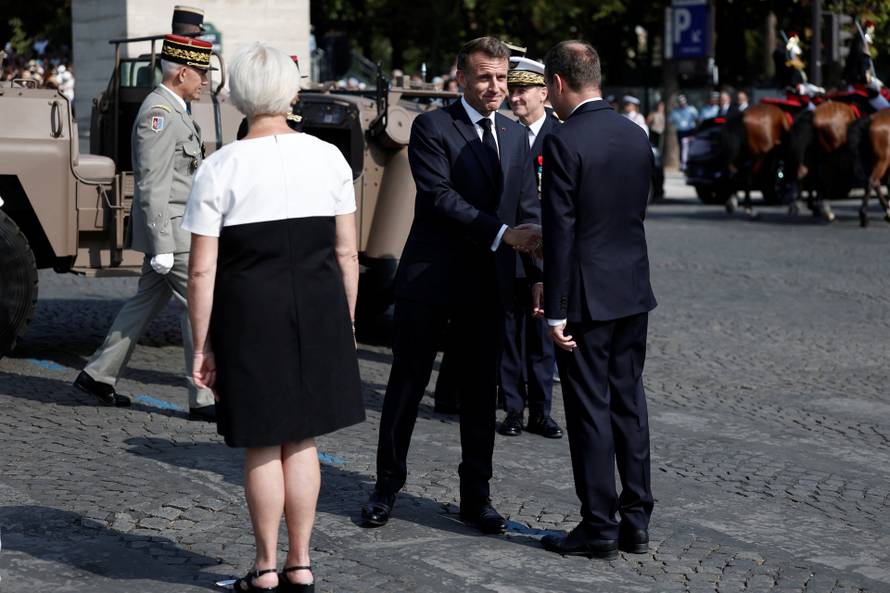 Annual Bastille Day celebrations in Paris