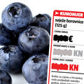 KUNOMJER Mora da ručno beru kada su svježe borovnice ovako skupe. Skuplje su za 1,64 eura!