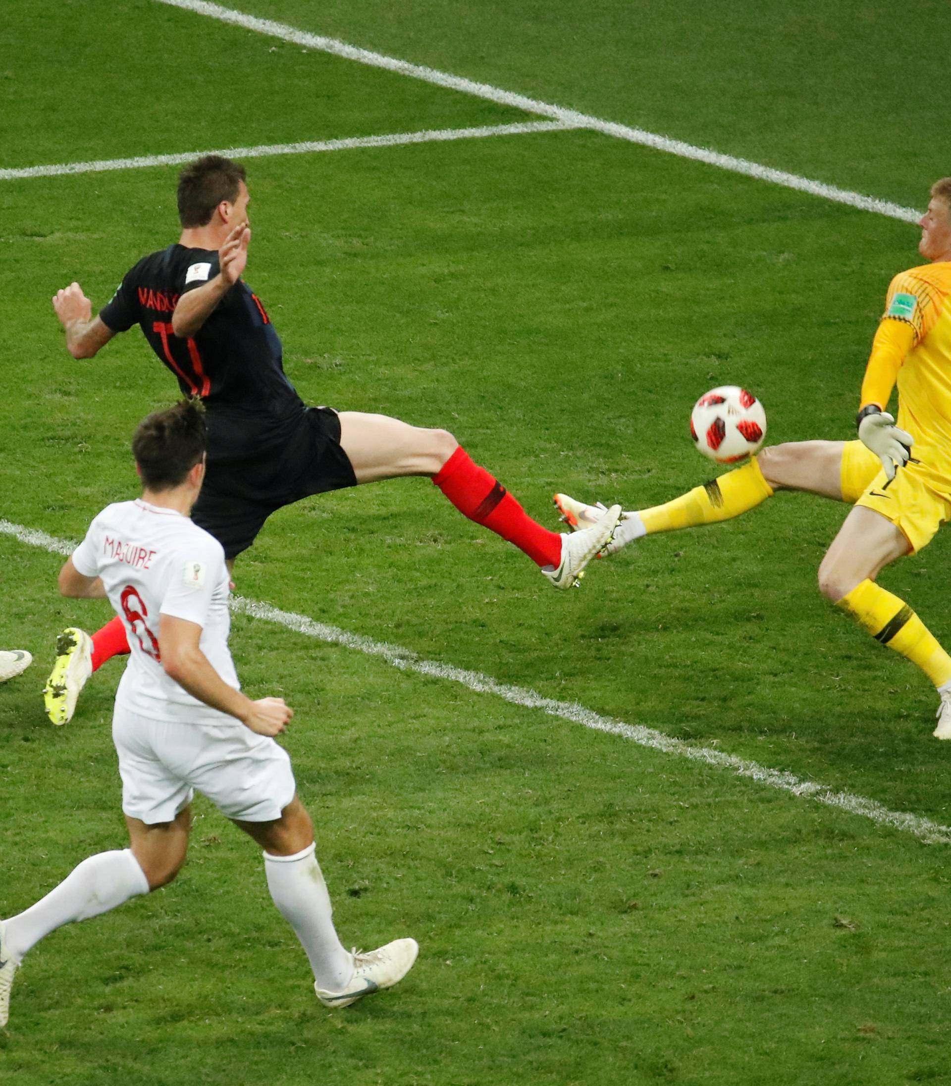 World Cup - Semi Final -  Croatia v England