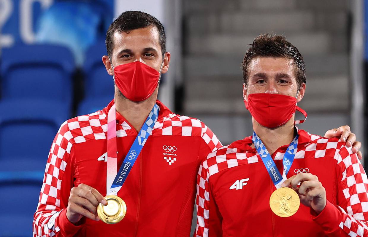 Mektić i Pavić postali olimpijski pobjednici! Kumovima srebro u prekrasnom hrvatskom finalu