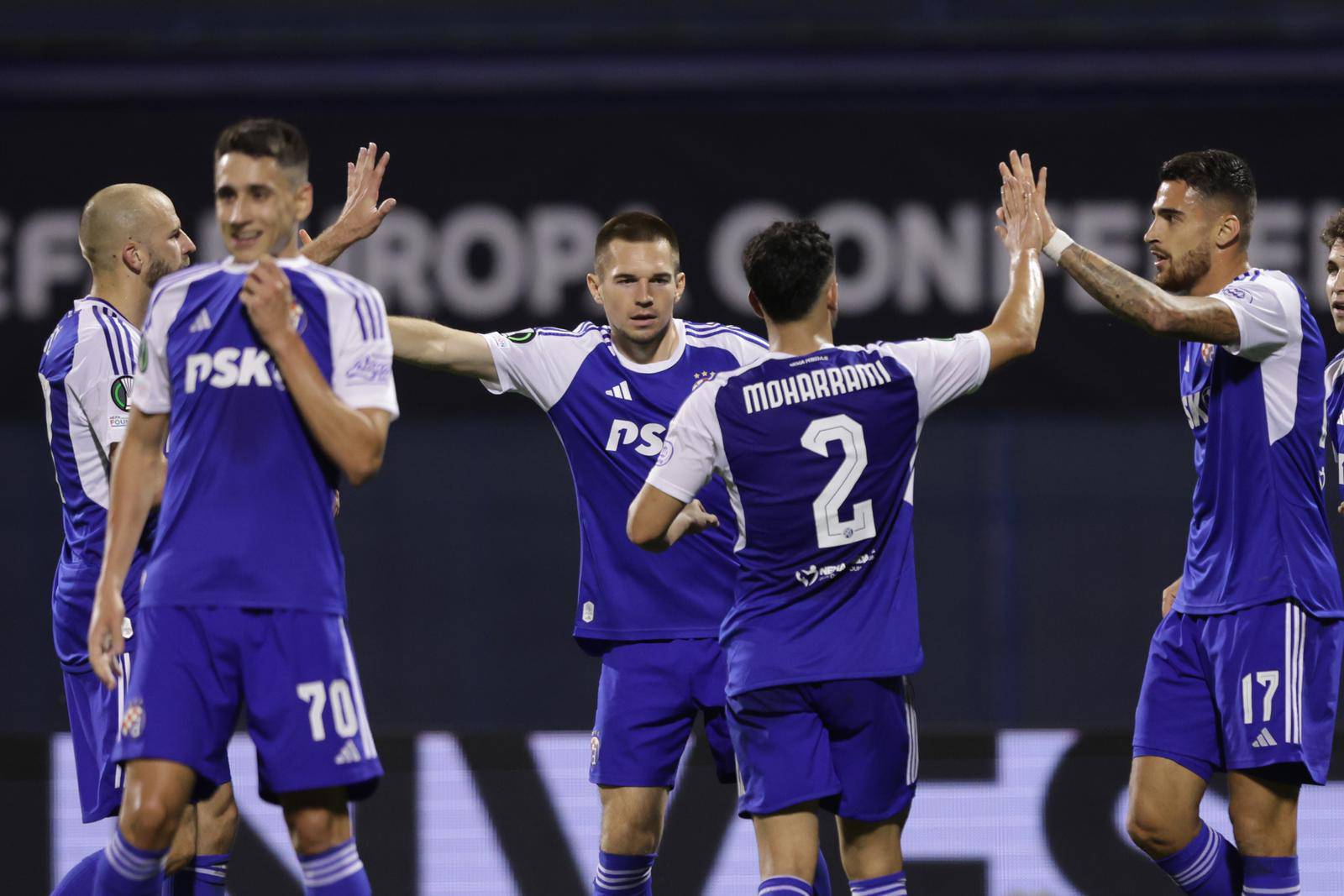 Zagreb: Prva utakmica grupne faze UEFA Konferencijske lige, GNK Dinamo - Astana