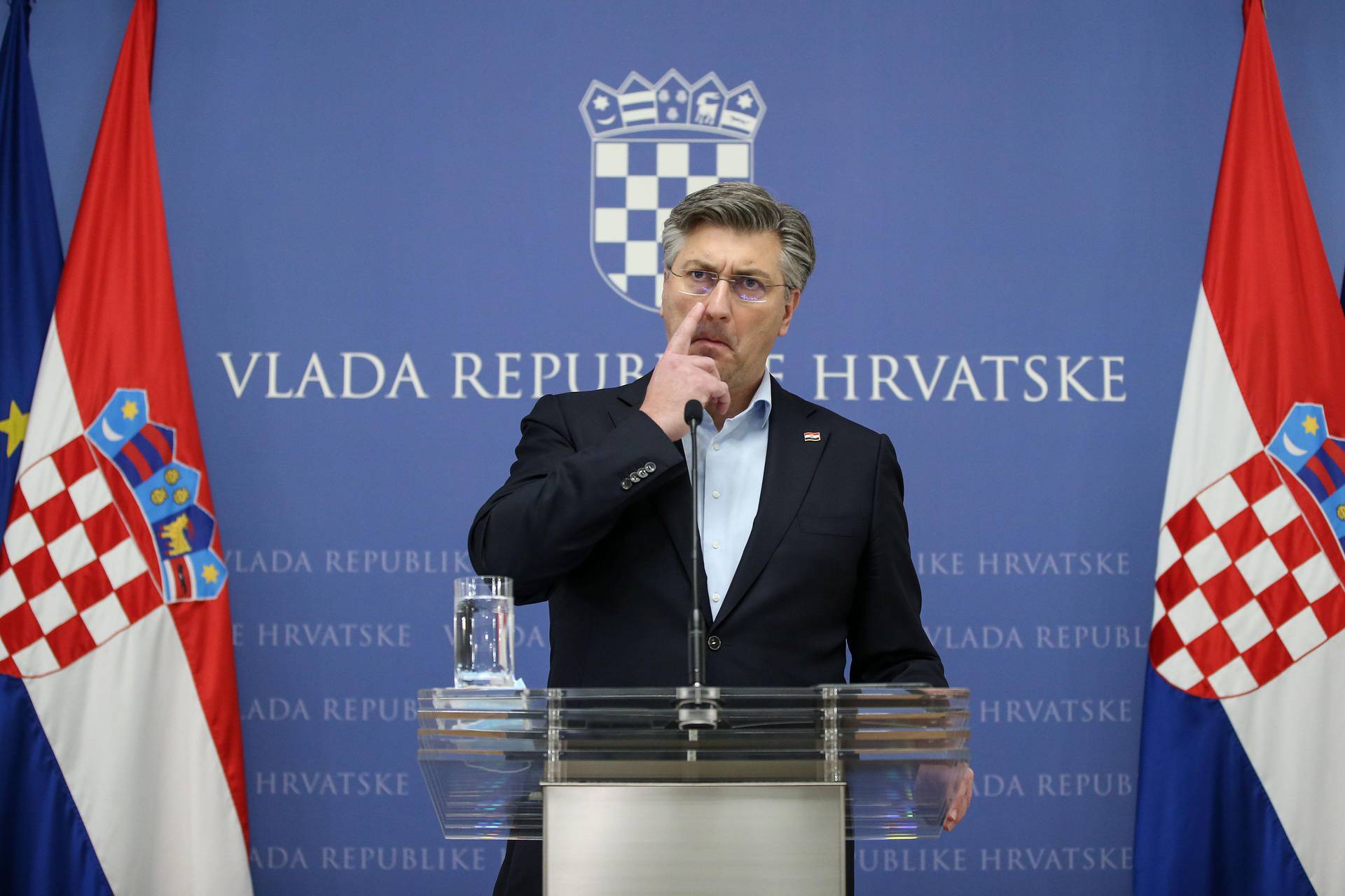 Premijer Plenković: Ako Horvat bude u zatvoru ne može biti ministar