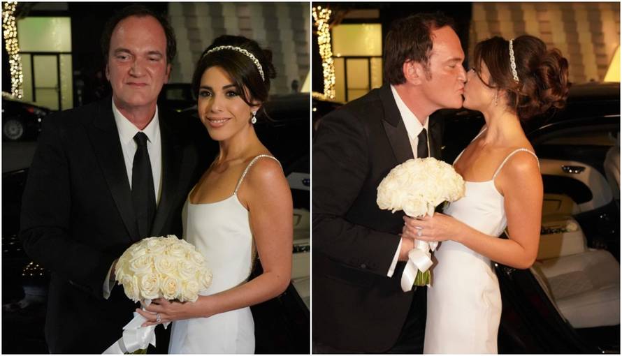 Tarantino 'pokleknuo': Oženio je 20 godina mlađu manekenku