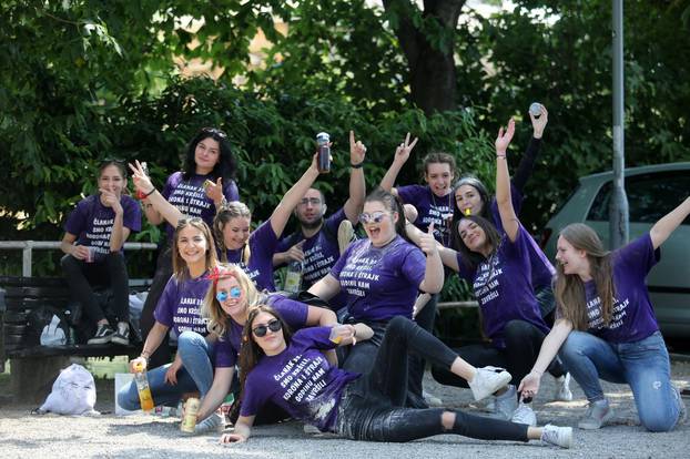 Rijeka: Maturanti na Delti proslavili kraj školske godine