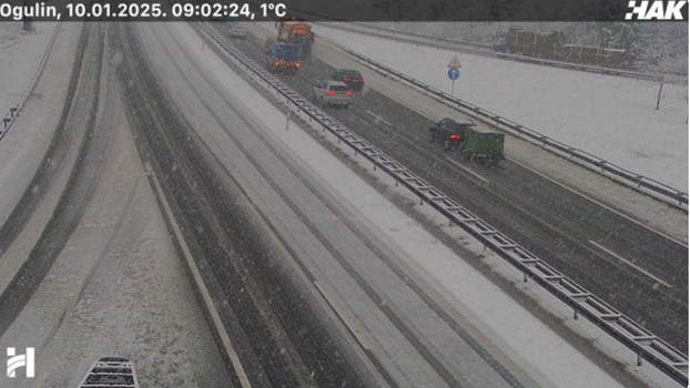 FOTO Snijeg pada diljem zemlje, evo kakvo je stanje na cestama