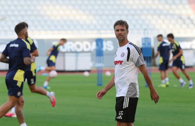 Split: Hajduk održao trening na Poljudu uoči sutrašnje utakmice