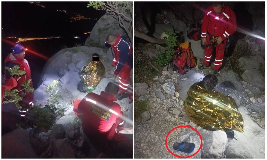 Spašavali Ukrajinca na Biokovu. Čini se da je bio u japankama. HGSS morao poslati još ljudi