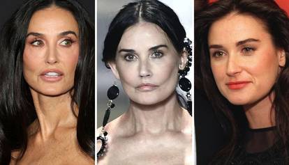 FOTO Što je Demi Moore radila s licem? Pogledajte kako se ova glumica promijenila kroz godine