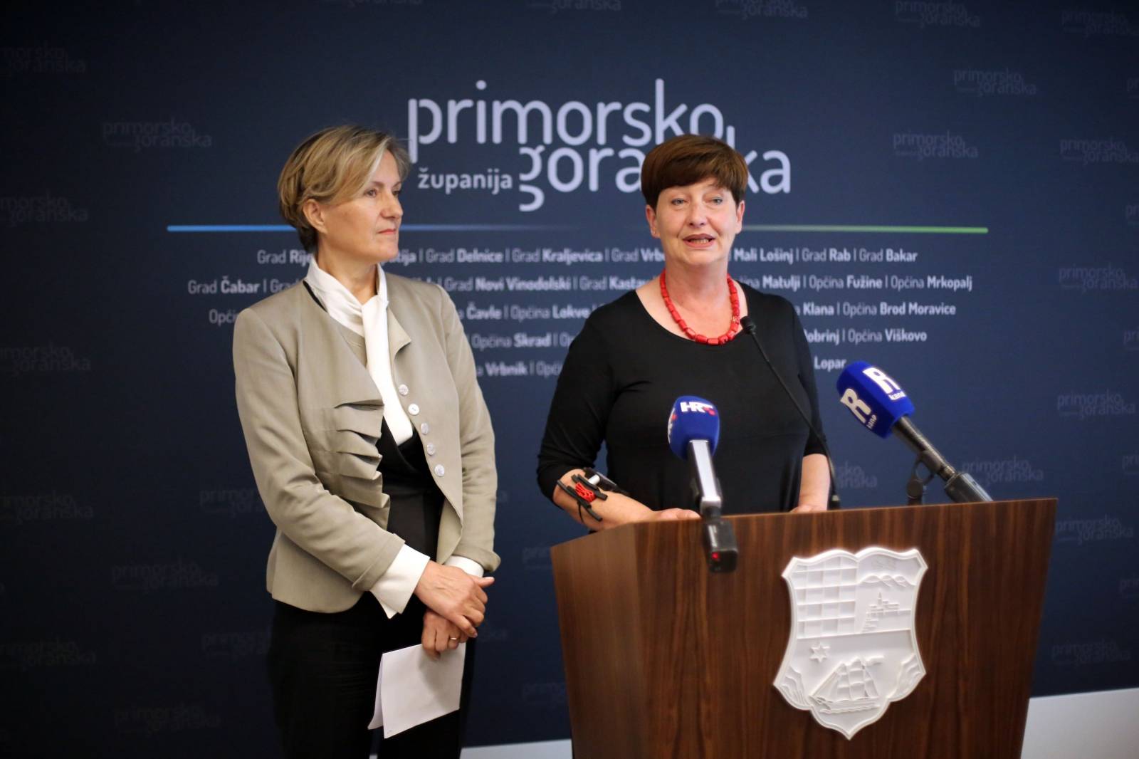 Rijeka: Konferencija za medije Å¾upana Zlatka Komadine o izborima za Europski parlament