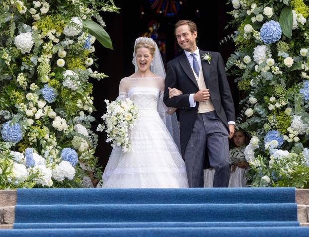 Wedding of Sophie, Hereditary Princess of Liechtenstein, St. Florin Cathedral, Vaduz, Liechtenstein - 30 Aug 2025