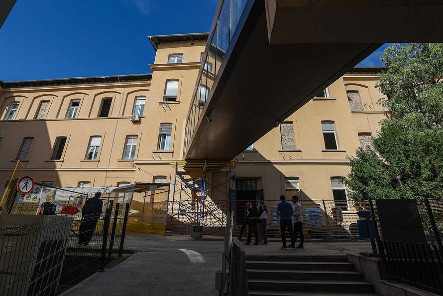 Zagreb: Građevinski radovi na KBC Sestre milosrdnice 